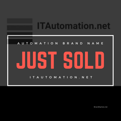 Just Sold: ITautomation.net