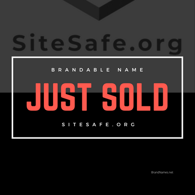 Just Sold: SiteSafe.org