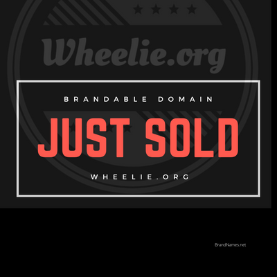 Just Sold: Wheelie.org