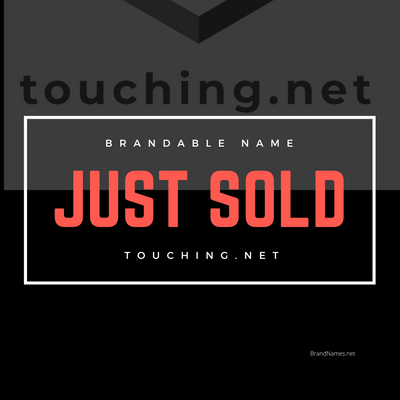 Just Sold: Touching.net