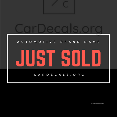 Just Sold: CarDecals.org