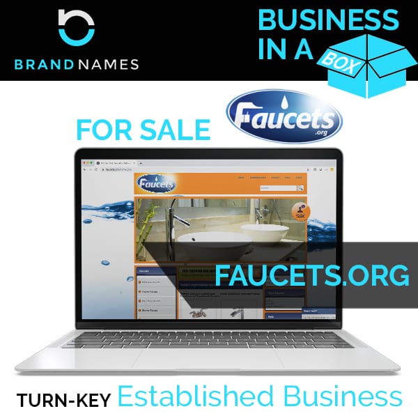 Website For Sale - Faucets.org – Established Faucet & Plumbing Website